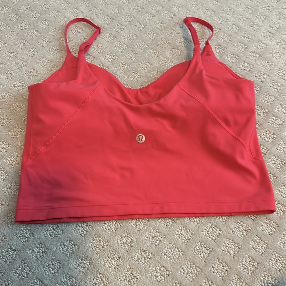 lululemon athletica Vibrant Red Sports Bra
